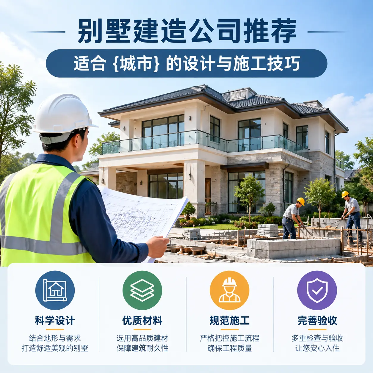 别墅建造公司推荐:适合 江口 的设计与施工技巧