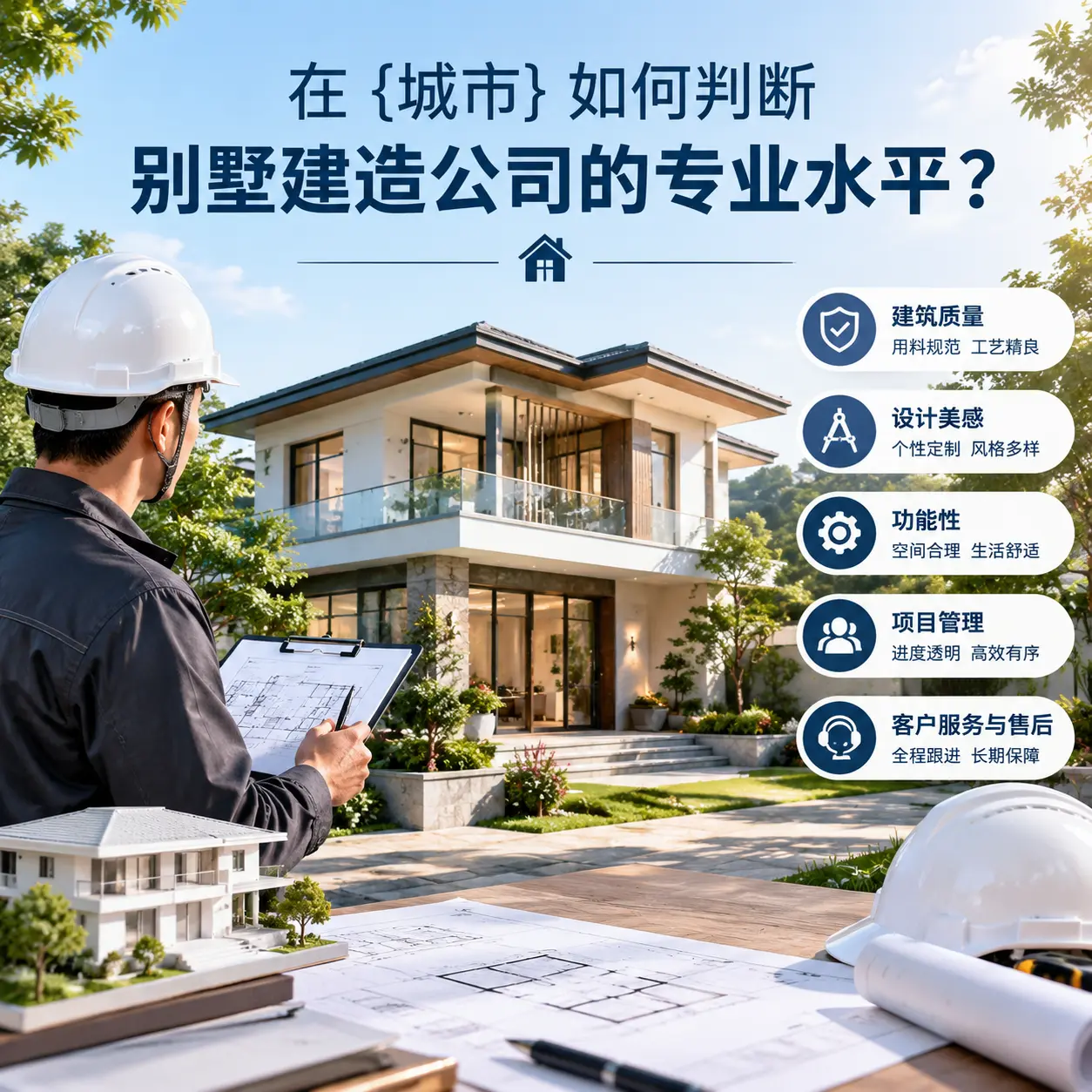 在 江口 如何判断别墅建造公司的专业水平？