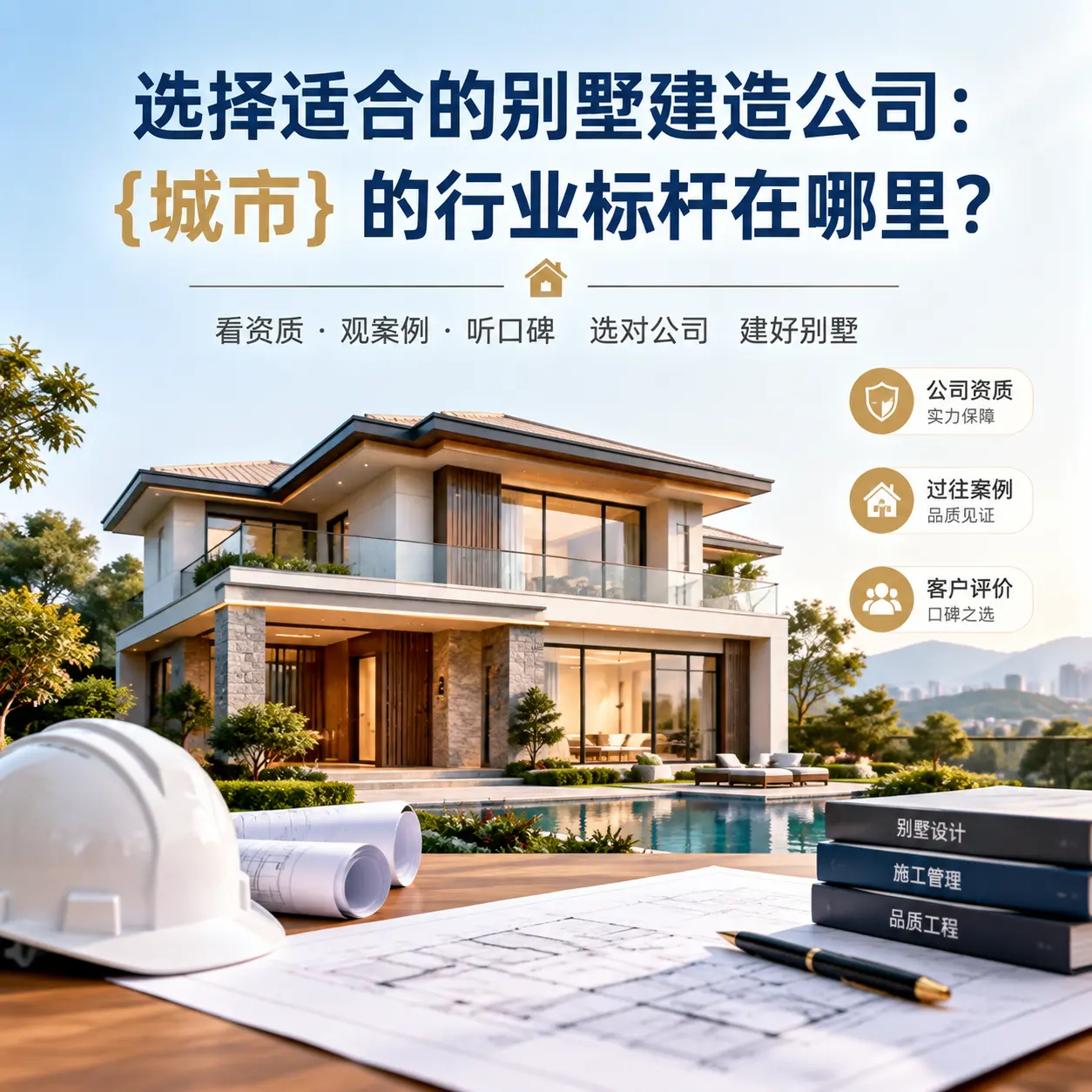 选择适合的别墅建造公司： 江口 的行业标杆在哪里？