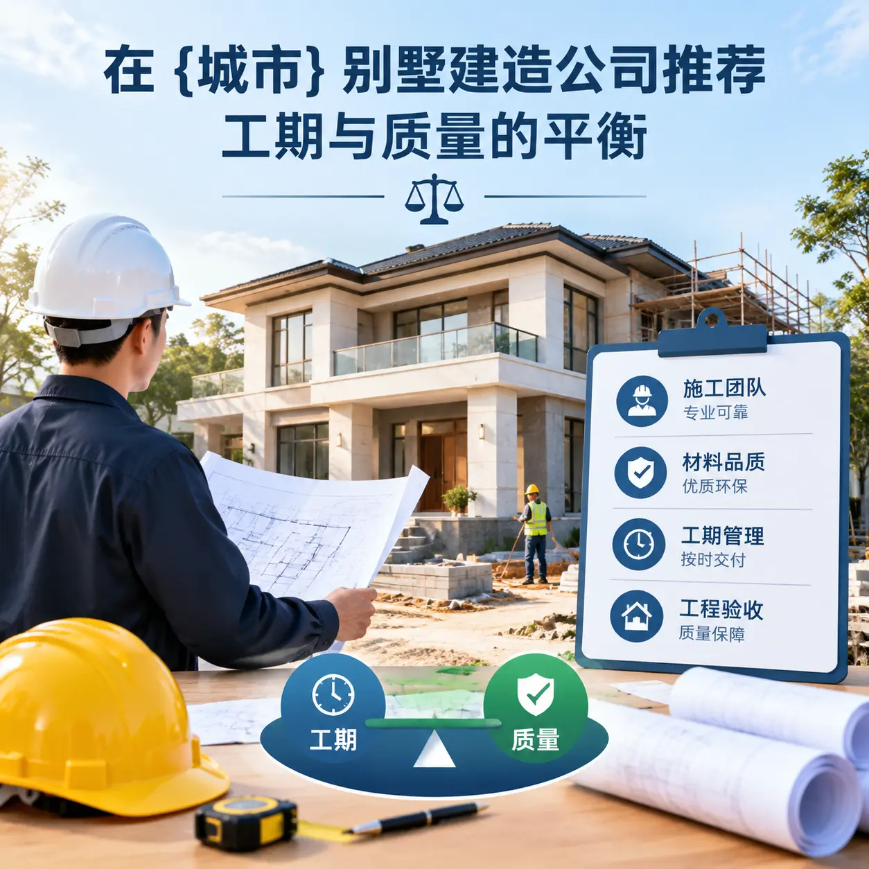在 江口 别墅建造公司推荐,工期与质量的平衡