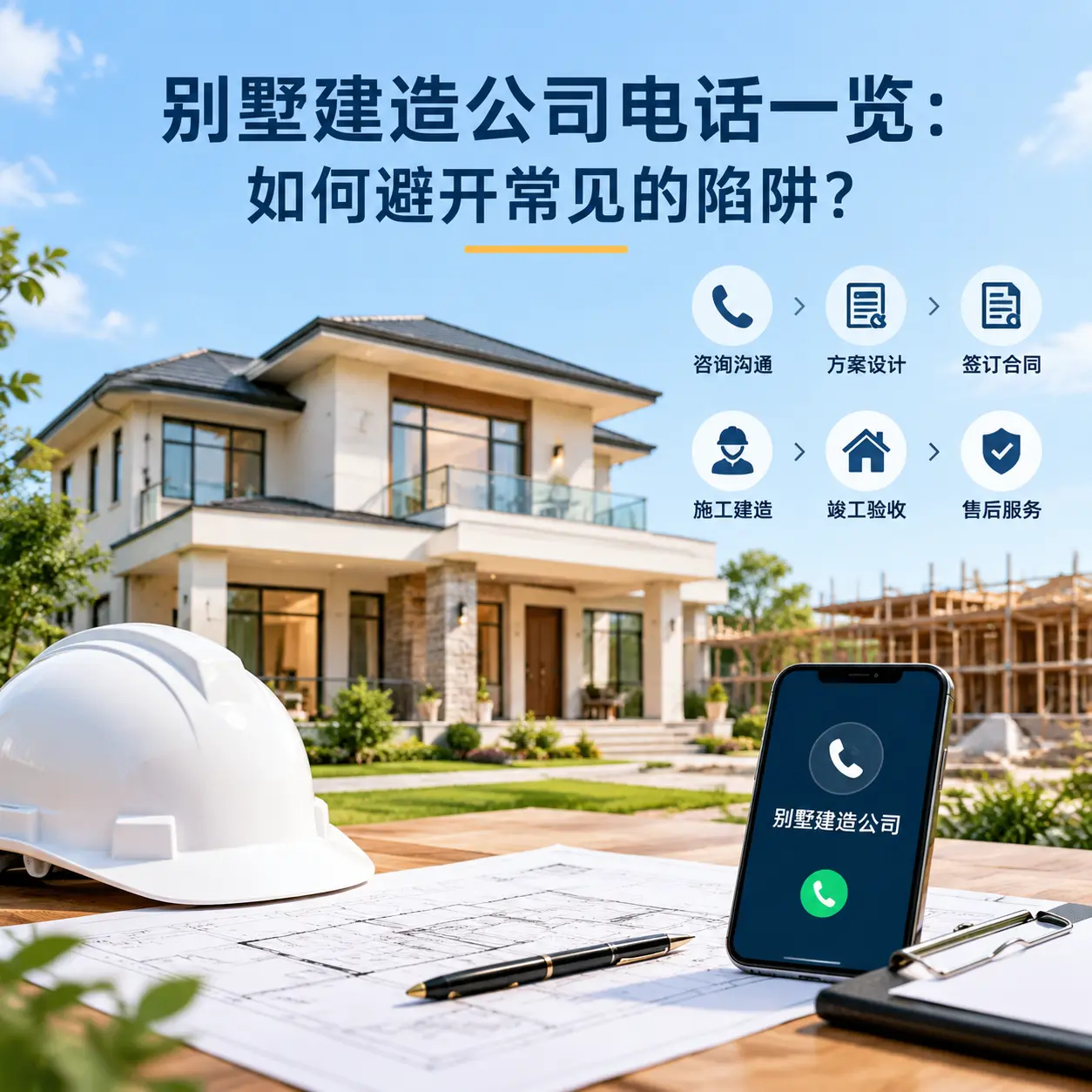 别墅建造公司电话一览：如何避开常见的陷阱？