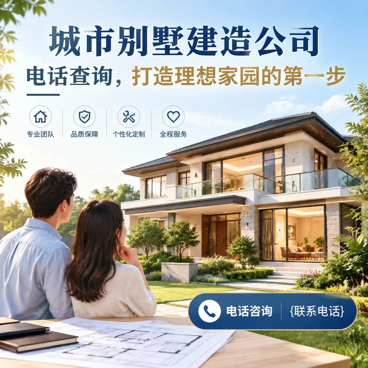 江口别墅建造公司电话查询,打造理想家园的第一步