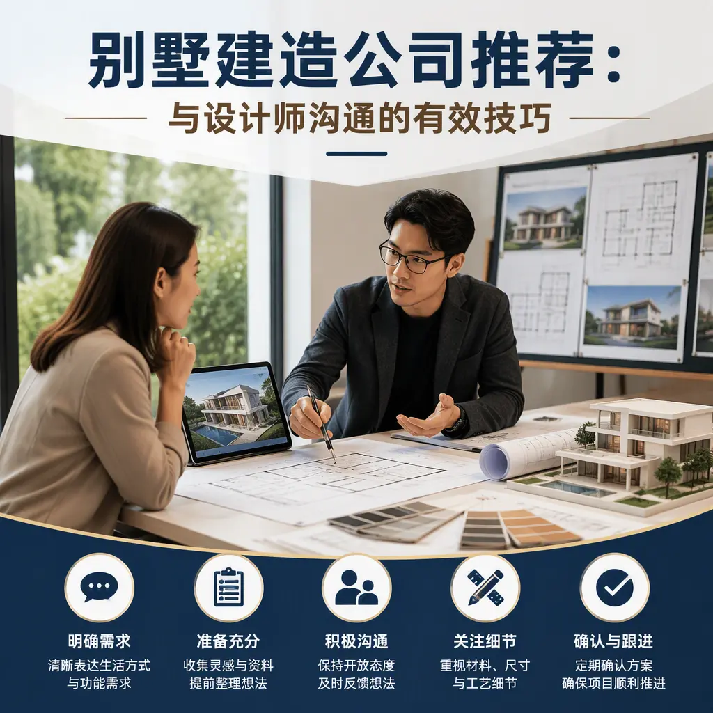 别墅建造公司推荐：与设计师沟通的有效技巧在 江口