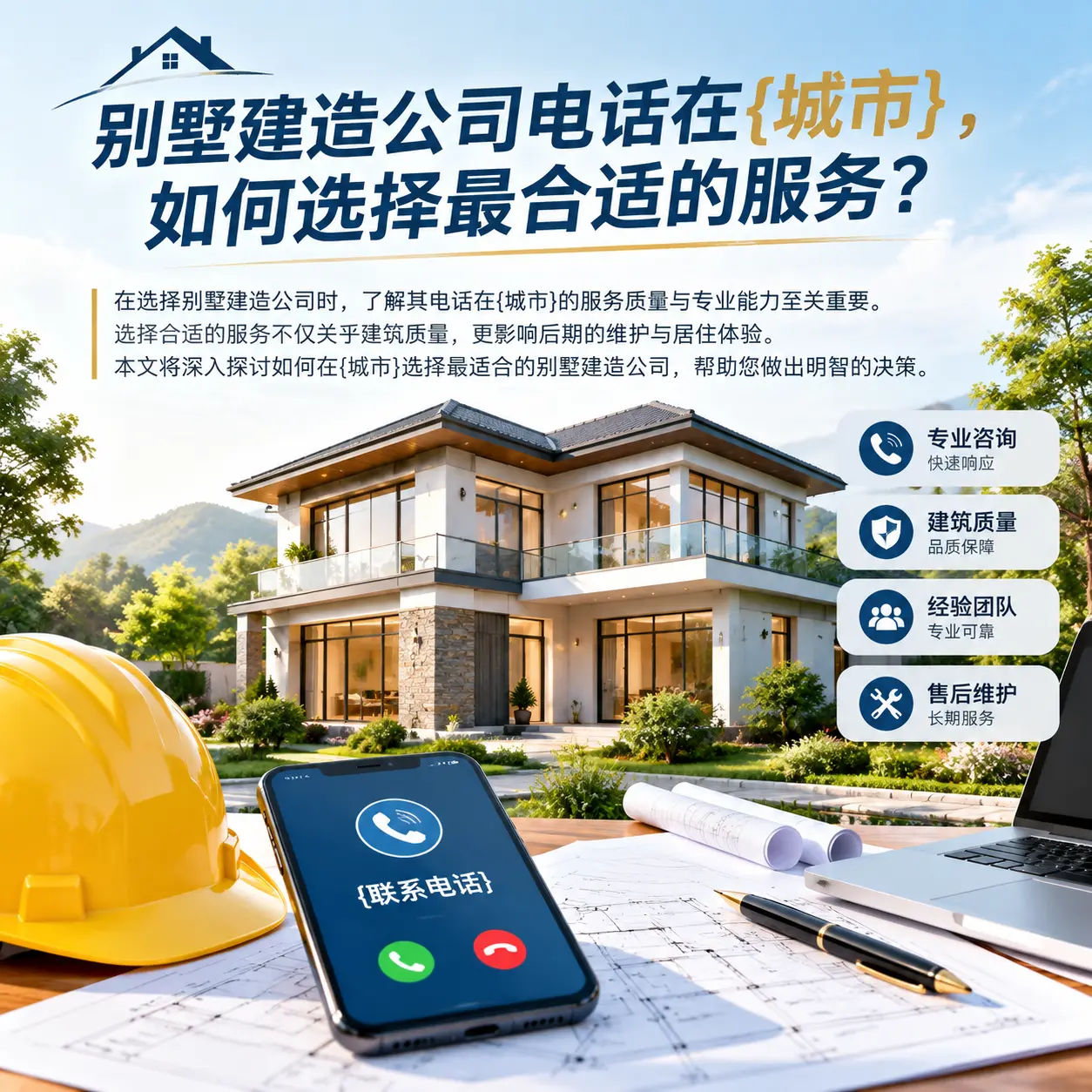 别墅建造公司电话在江口，如何选择最合适的服务？