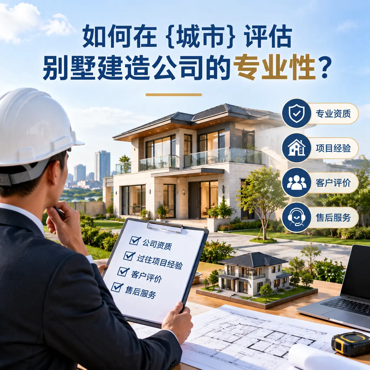 如何在 江口 评估别墅建造公司的专业性?