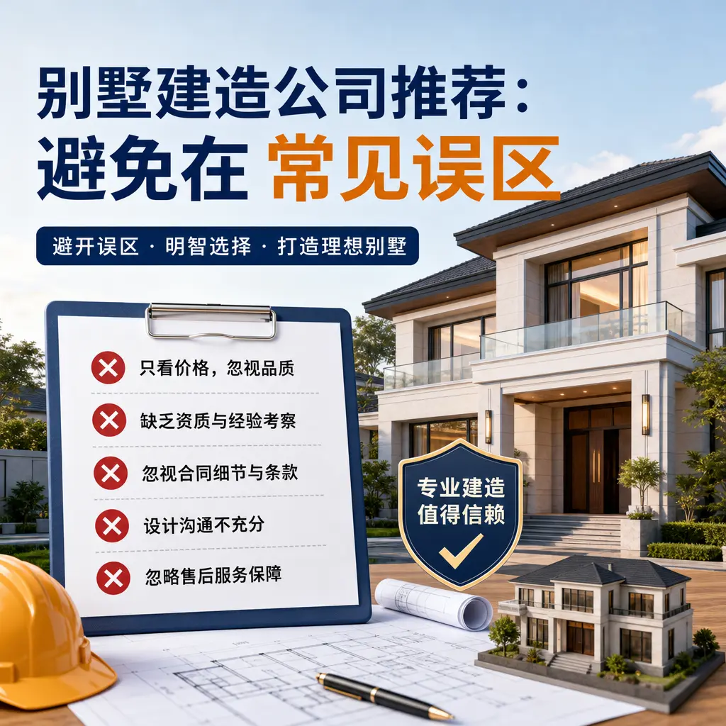 别墅建造公司推荐：避免在 江口 的常见误区