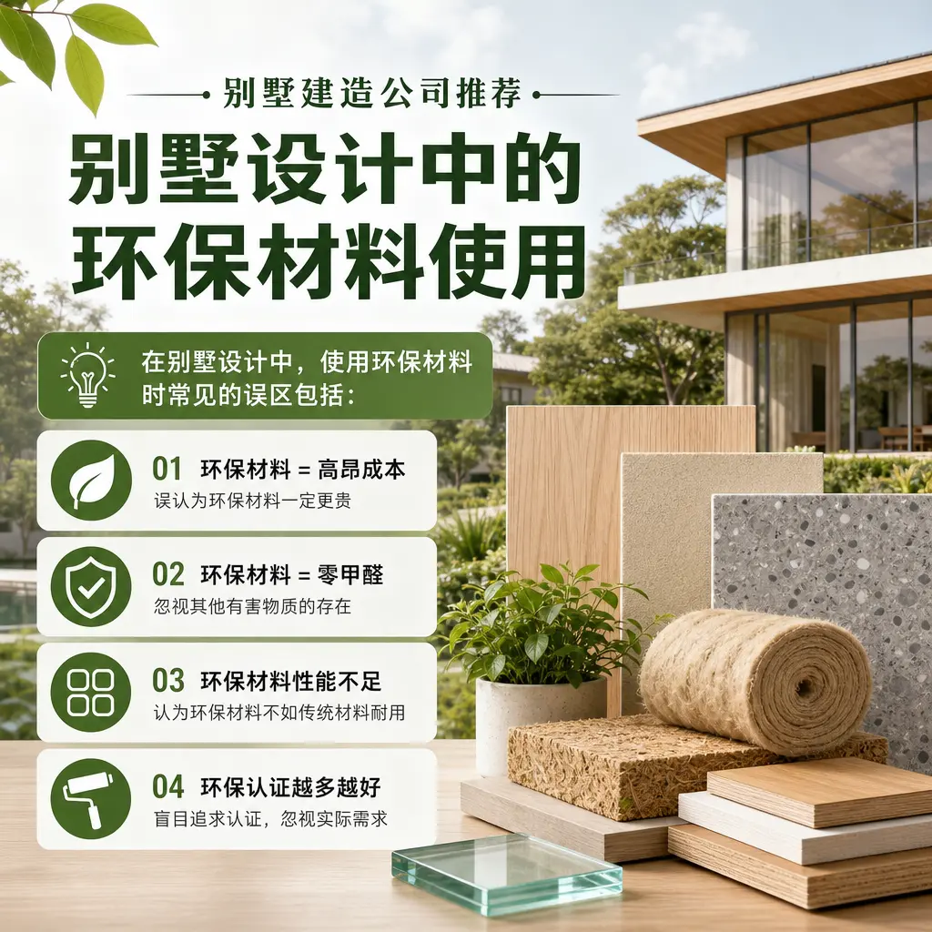 别墅建造公司推荐： 江口 别墅设计中的环保材料使用