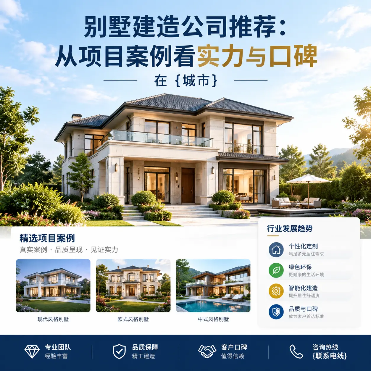 别墅建造公司推荐:从项目案例看实力与口碑在 江口