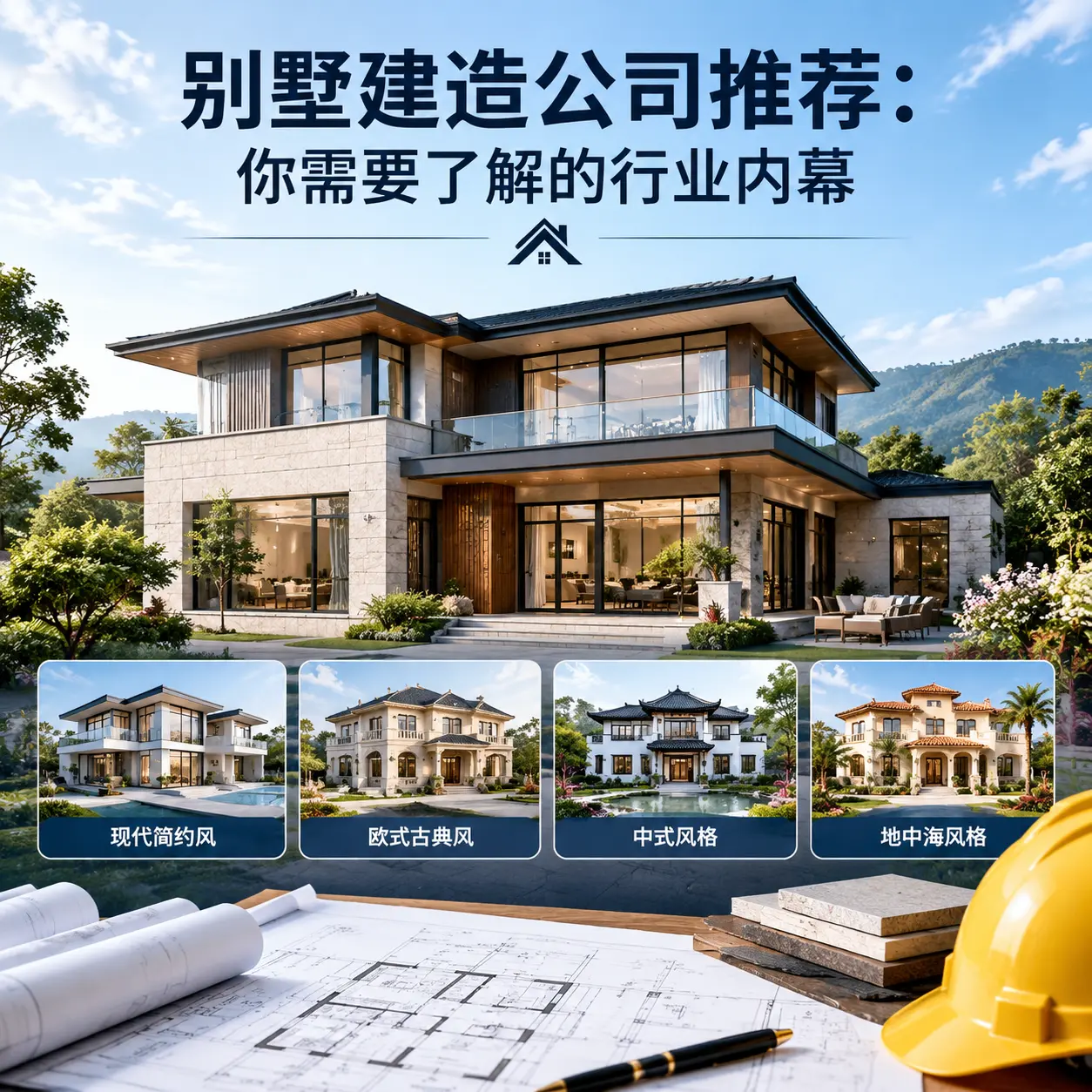 江口 别墅建造公司推荐:你需要了解的行业内幕